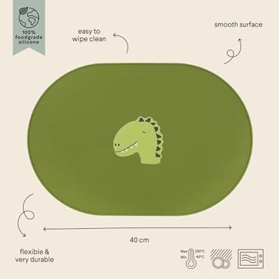 Trixie siliconen placemat - mr. dino
