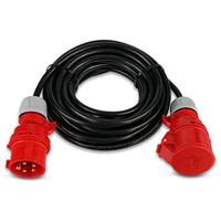 REV 0577740555 CEE verlengkabel, verlengkabel voor buiten, IP44. 10 m 11000 W, zwart - thumbnail