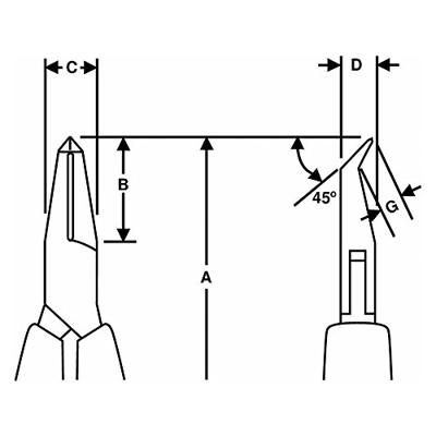 Bahco voorsnijtang elektrischeonica | 7280 Bahco voorsnijtang elektrischeonica | 7280