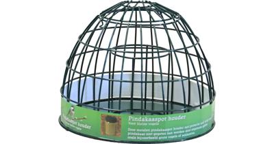 Pindakaaspot houder groen