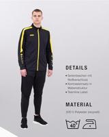 JAKO M9123K Trainingspak Polyester Power Kids - Zwart/Citroen - 128 - thumbnail