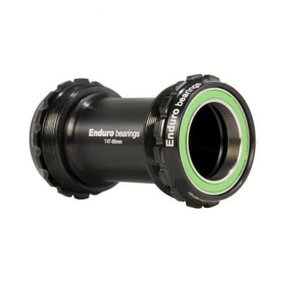 ENDURO BEARINGS T47 internal bottom bracket to 30mm (narrow) - a/c ss - black