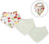 Soft Touch bandana-slab Home Grown 30 x 38 cm katoen beige 3 stuks - thumbnail