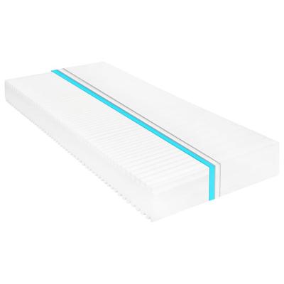 VidaXL Matras 7 zone 16 cm pu-schuim h2 h3 80x200 cm