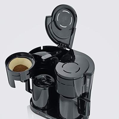 Severin KA 9315 Koffiezetapparaat Zwart Capaciteit koppen: 16 Met thermoskan