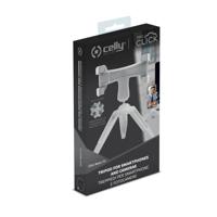 Celly CLICKNANOTRIWH tripod Smartphone-/actiecamera 3 poot/poten Wit - thumbnail