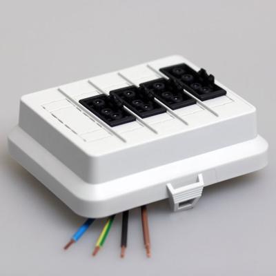 ATTEMA 6290 DEKSEL AK2 GS met 3 aansluitngen GST18® 3 polig en 1 GST18 aansluiting 4 polig bedraad