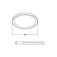 Brumberg Brumberg Leuchten LED-onderbouwlamp LED 31 W Wit Wit - thumbnail
