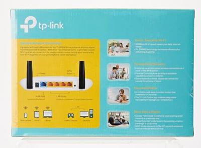 TP-Link TL-WR841N draadloze router Fast Ethernet Single-band (2.4 GHz) 4G Zwart, Wit