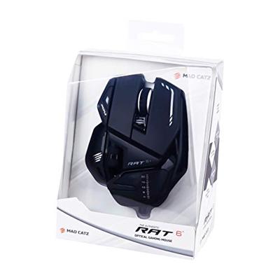 Mad Catz R.A.T. 6+ muis Rechtshandig USB Type-A Optisch 12000 DPI
