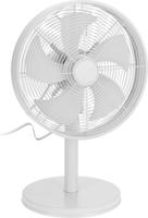 Luxe tafelventilator robuust 30cm wit - thumbnail