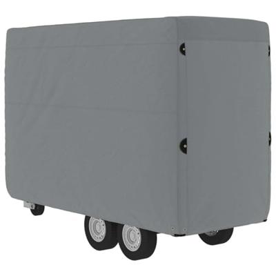 VidaXL Paardentrailerhoes 334x148x230 cm vliesvlies grijs VidaXL Paardentrailerhoes 334x148x230 cm vliesvlies grijs