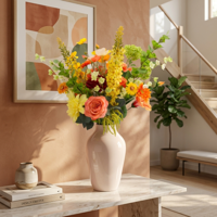 Kunstboeket Cleopatra Cairo 80 cm - thumbnail