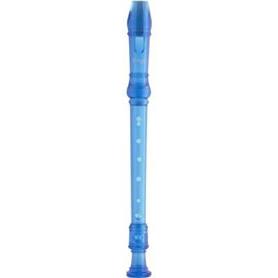 Stagg REC-GER/TBL sopraanblokfluit, Duitse boring, blauw