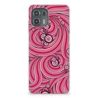 Motorola Edge 20 Lite | Hoesje maken | Swirl Pink - thumbnail