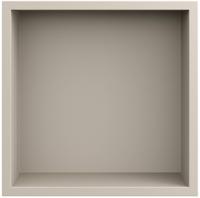 Looox Storage Collection Inbouwnis 30x30x7cm Sand Beige Matt - thumbnail