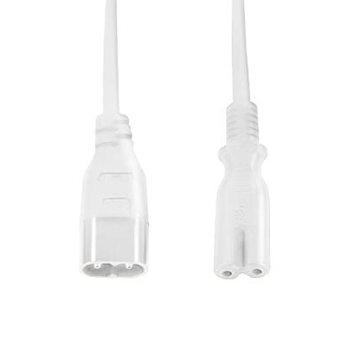 LogiLink 2m, IEC 60320-C8/IEC 60320-C7 2m C8 coupler C7 coupler Wit
