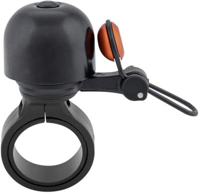 CONTEC fietsbel "diamond bing" ct mini bell diamond bing, black/orange, uni