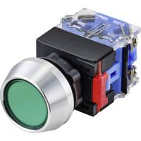 TRU COMPONENTS LAS0-L-11/G Druktoets 250 V 5 A 1x uit/(aan) Moment IP40 1 stuk(s) - thumbnail