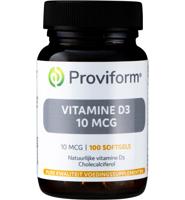 Proviform Vitamine D3 10mcg 100 softgels - thumbnail