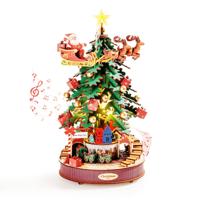 DIY Kerst muziekdoos kerstboom - thumbnail