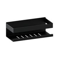 Brauer doucherek - 23x8cm - Zwart mat 5-S-224 - thumbnail