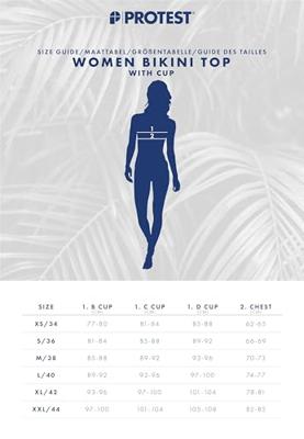 Protest MIXCAMEO Bikini Top dames 38D Protest MIXCAMEO Bikini Top dames 38D