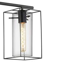 Eglo Hanglamp 3 lichts zw/wt transp. &apos;loncino&apos; - thumbnail