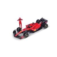 Bburago Charles Leclerc Ferrari SF23 Speed Serie auto - 1:24 - thumbnail