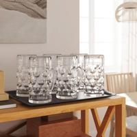 VidaXL Bierpullen met handvat 6 st 500 ml glas - thumbnail