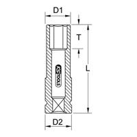 KS Tools 515.0992 SlimPOWER 1/2„impact-steekdop, 17 mm - thumbnail