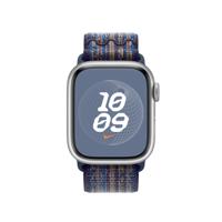 Apple Nike Sport Loop Apple Watch 38mm / 40mm / 41mm Game Royal / Orange - thumbnail