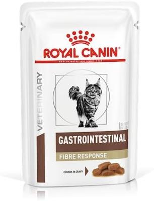 Royal Canin Veterinary Gastrointestinal Fibre Response natvoer kat (in saus) 4 dozen (48 x 85 g)