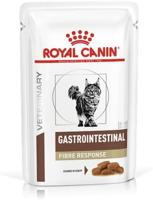 Royal Canin Veterinary Gastrointestinal Fibre Response natvoer kat (in saus) 4 dozen (48 x 85 g) - thumbnail
