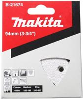 Makita Accessoires Schuurvel K60/K80/K100/K240/K320 White Velcro - B-21674 - B-21674 - thumbnail