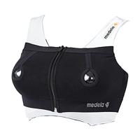 Medela Bustier easy expression zwart maat M (1 st) - thumbnail