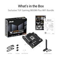 Asus TUF B850M-PLUS Moederbord Vormfactor Micro-ATX Moederbord chipset AMD® B850 - thumbnail