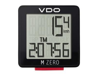Pic Fietscomputer m zero wr807 zwart/rood -u