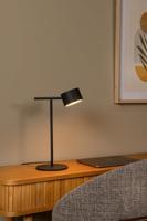 Lucide GIAN - Tafellamp - LED Dimb. - 1x9W 2700K - Zwart - thumbnail