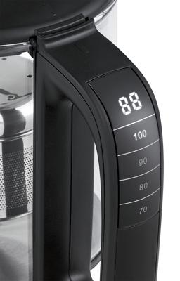 Profi Cook PC-TK 1165 Waterkoker Multifunctioneel, Oververhittingsbeveiliging, Snoerloos, Instelbare temperatuur Aantal/Volume: 0.5 l RVS