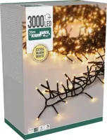 Kerstverlichting LED treecluster met 3000 lampjes extra warm - thumbnail