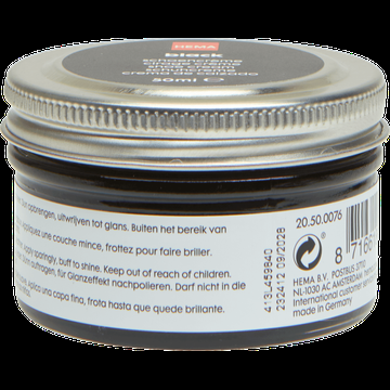 HEMA Schoencreme Zwart 50 ML bij Jumbo