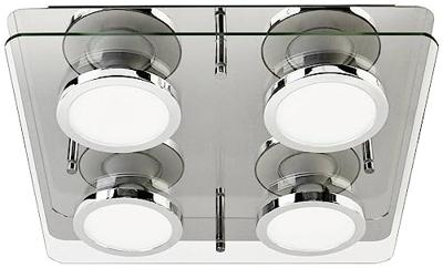 LightMe Chromia LM85624 LED-wandlamp GU10 20 W LED Chroom