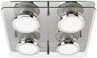 LightMe Chromia LM85624 LED-wandlamp GU10 20 W LED Chroom - thumbnail