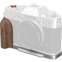 SmallRig 5667 L-Shaped Mount Plate with Wooden Handle for FUJIFILM X-T30 / X-T30 II / X-T30 III, Silver - thumbnail