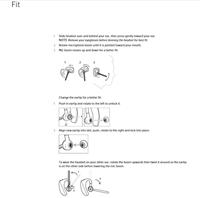 POLY VOYAGER 5200 UC Headset Draadloos oorhaak Kantoor/callcenter Bluetooth Zwart - thumbnail