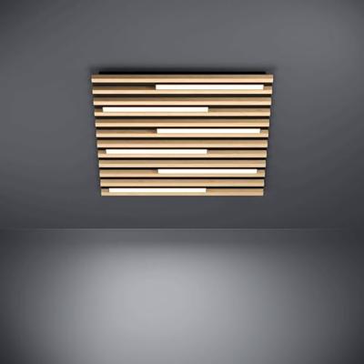 Stars of Light Houten led plafonnièreMarreira 58cm - 39898