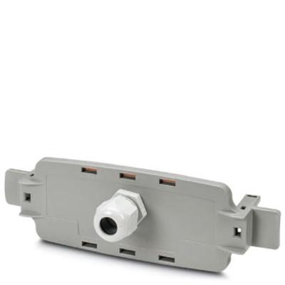 Phoenix Contact ECS-P-122X169-L-UV-CG GY 1050383 Frontplaat (l x b x h) 62 x 196 x 34 mm PC Grijs 5 stuk(s)