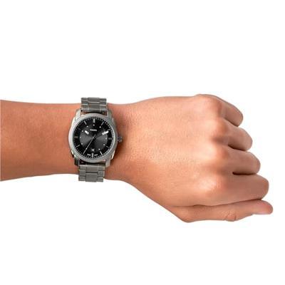Fossil Heren Machine Smoke roestvrijstalen horloge FS4774 Fossil Heren Machine Smoke roestvrijstalen horloge FS4774