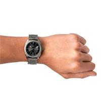 Fossil Heren Machine Smoke roestvrijstalen horloge FS4774 - thumbnail